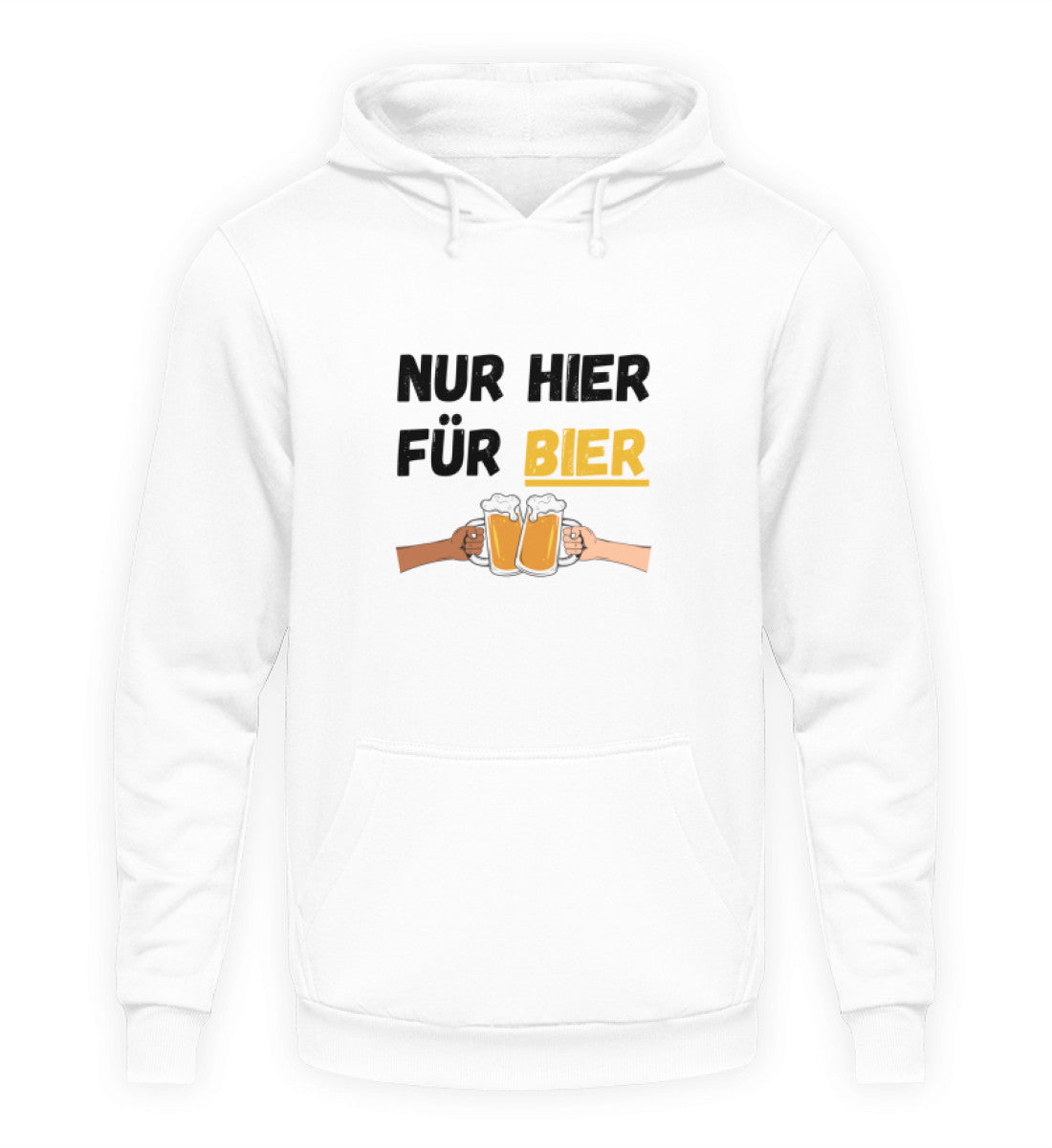 Nur hier für Bier  - Hoodie